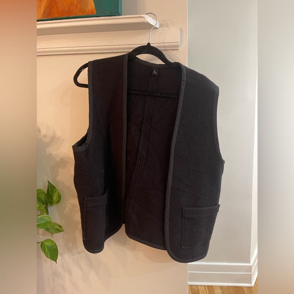 Vintage wool vest